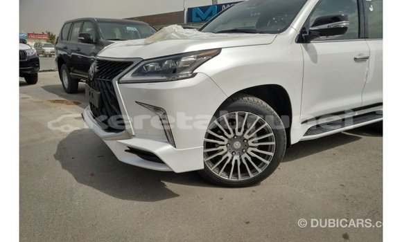 Buy Import Lexus LX White Car in Import - Dubai in Belait