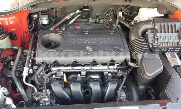 Buy Import Hyundai Santa Fe Red Car in Import - Dubai in Belait