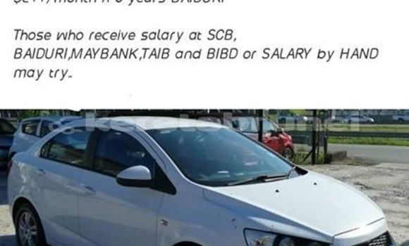 Buy Used Chevrolet Sonic White Car in Bandar Seri Begawan in Brunei-Muara