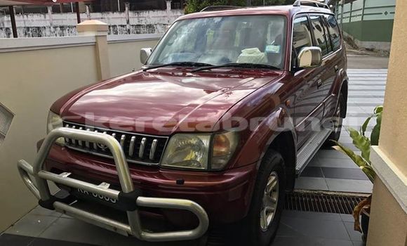 Buy Used Toyota Land Cruiser Prado Red Car in Bandar Seri Begawan in Brunei-Muara Buy Used Toyota Land Cruiser Prado Red Car in Bandar Seri Begawan in Brunei-Muara
