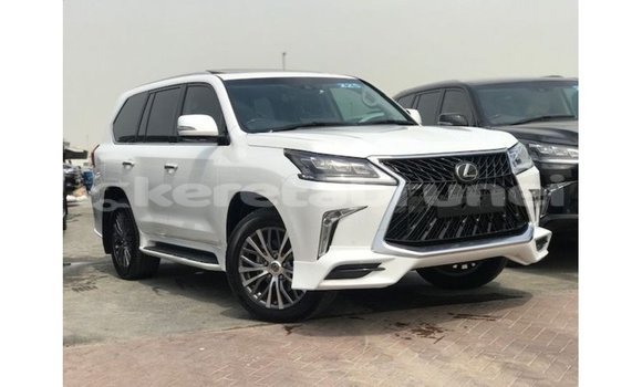 Buy Import Lexus LX White Car in Import - Dubai in Belait