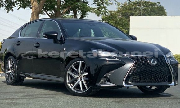 Buy Import Lexus GS Black Car in Import - Dubai in Belait