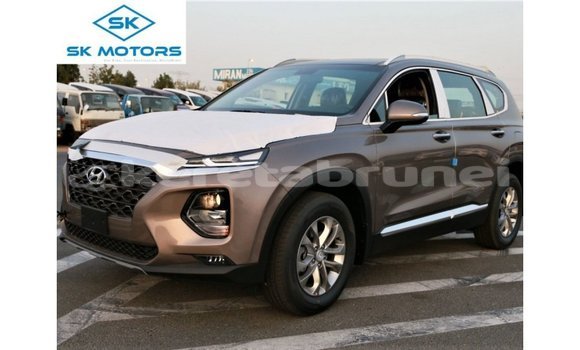 Buy Import Hyundai Santa Fe Brown Car in Import - Dubai in Belait