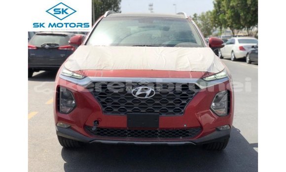 Buy Import Hyundai Santa Fe Red Car in Import - Dubai in Belait