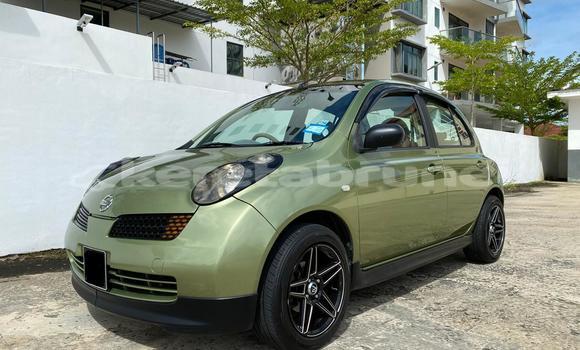 Buy Used Nissan March Green Car in Kuala Belait in Belait