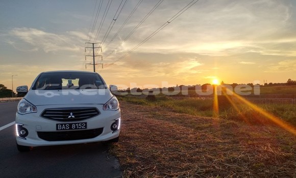 Buy Used Mitsubishi Attrage White Car in Bandar Seri Begawan in Brunei-Muara