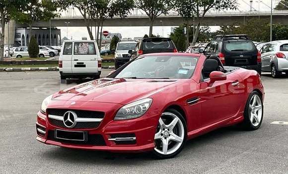 Buy Used Mercedes-Benz SLK–Class Red Car in Bandar Seri Begawan in Brunei-Muara