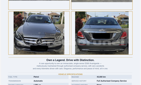 Buy Used Mercedes-Benz 300–Series Other Car in Bandar Seri Begawan in Brunei-Muara