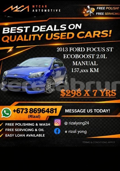 Big with watermark ford focus st brunei muara bandar seri begawan 7926