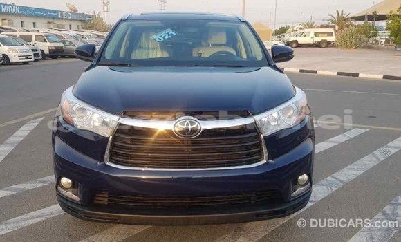 Buy Import Toyota Highlander Blue Car in Import - Dubai in Belait Buy Import Toyota Highlander Blue Car in Import - Dubai in Belait