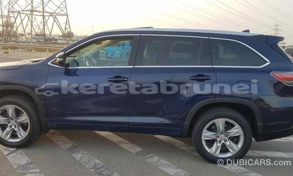 Buy Import Toyota Highlander Blue Car in Import - Dubai in Belait Buy Import Toyota Highlander Blue Car in Import - Dubai in Belait