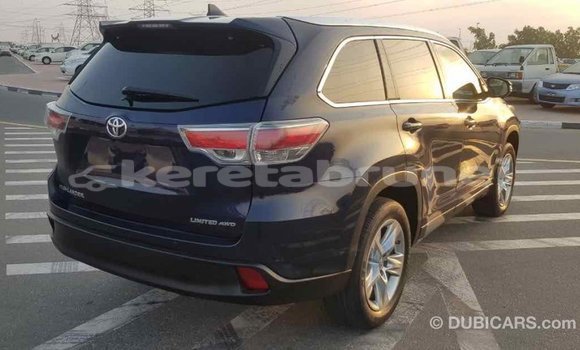 Buy Import Toyota Highlander Blue Car in Import - Dubai in Belait Buy Import Toyota Highlander Blue Car in Import - Dubai in Belait